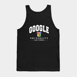 Google U Law School Tank Top